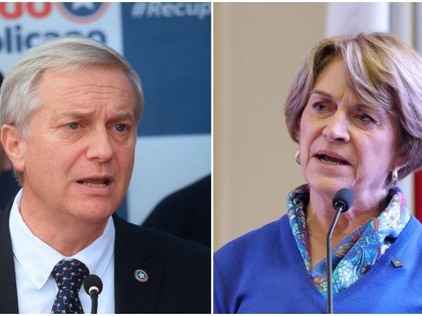 José Antonio Kast y Evelyn Matthei