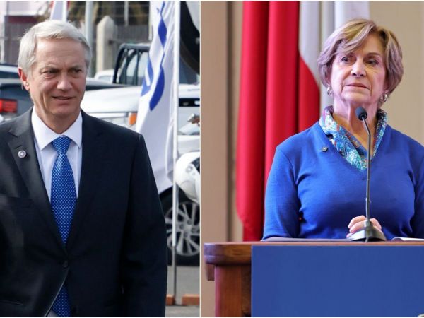 Evelyn Matthei y José Antonio Kast