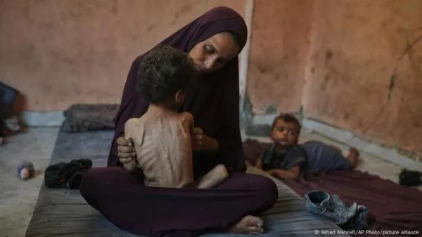 Familia en Franja de Gaza