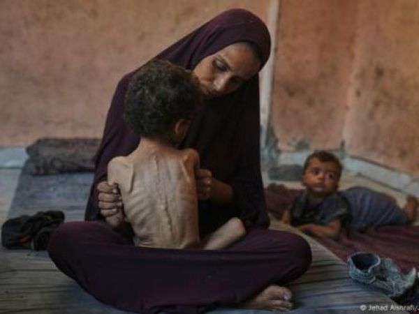 Familia en Franja de Gaza