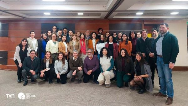 Representantes de empresas, academia y gobierno reunidos en la Universidad de Concepción para dar inicio al Plan Empresarial en Biodiversidad.