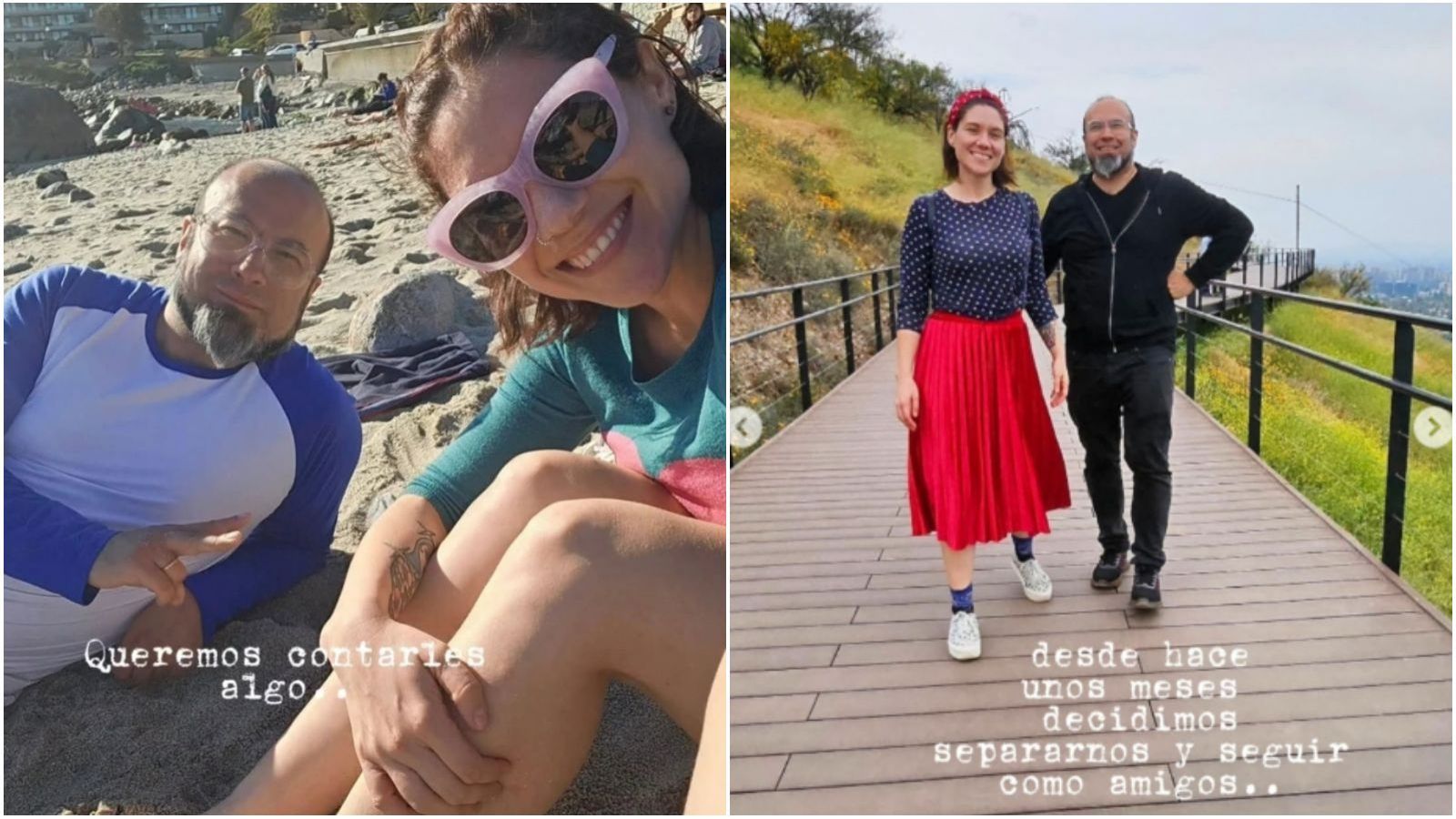 Estefanía Opazo y Lalo Ibeas