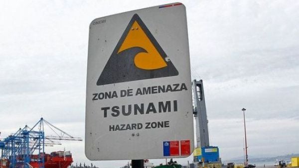 SHOA mantiene alerta de tsunami en Chile