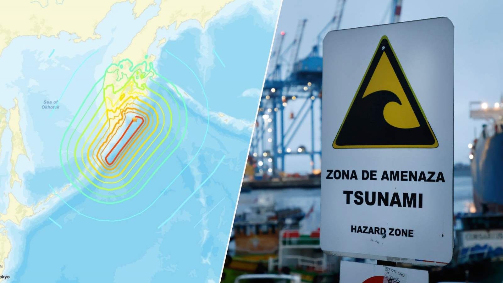 Epicentro de terremoto en Rusia y alerta de tsunami