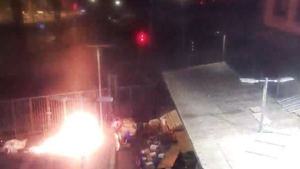 Ataque molotov en Barrio Meiggs