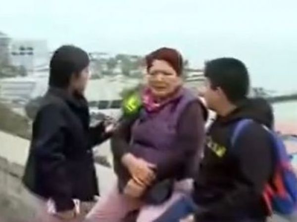 Abuela en televisión peruana