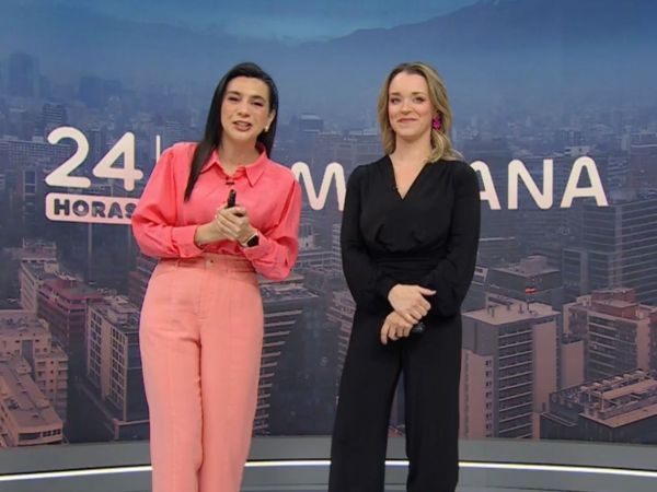 Valentina Reyes y Carla Zunino en 24 Horas Tu Mañana.