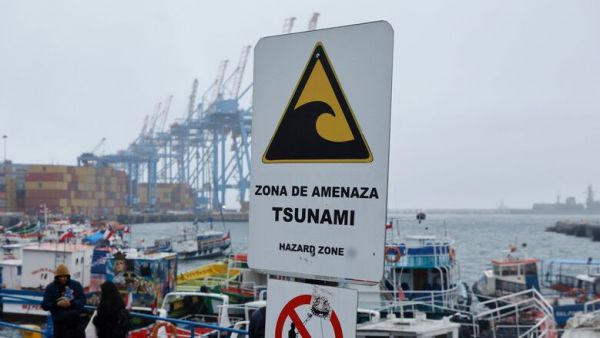 Senapred cancela alerta de tsunami