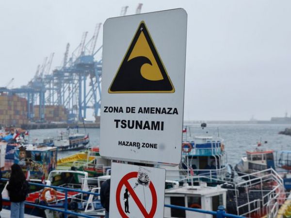 Senapred cancela alerta de tsunami