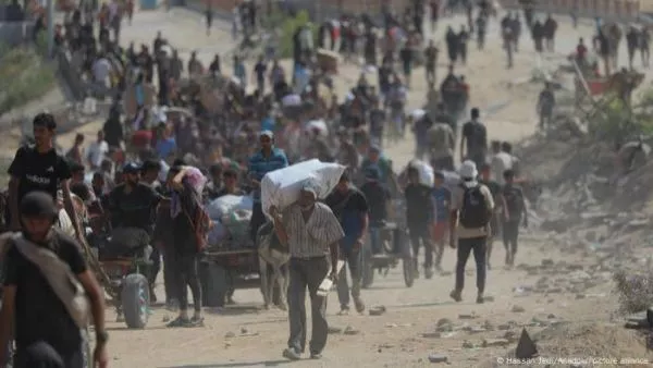 Palestinos en Franja de Gaza