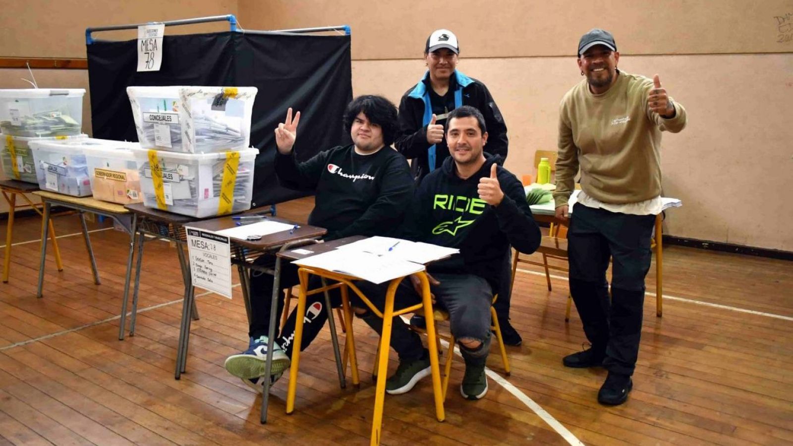 Vocales de mesa