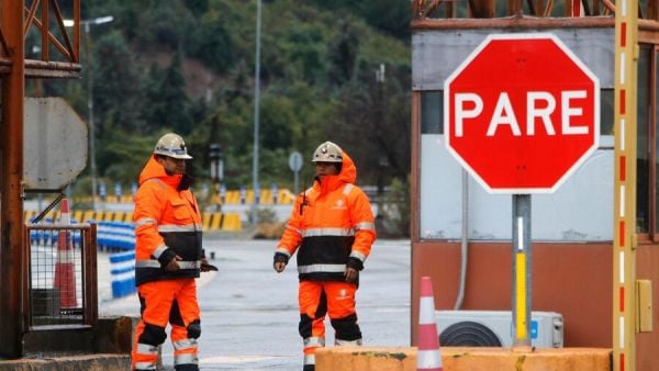 Ingreso a El Teniente