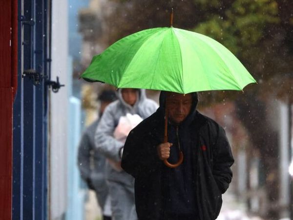 Lluvias en Santiago