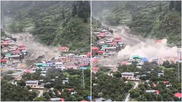 Inundación de Dharali, India