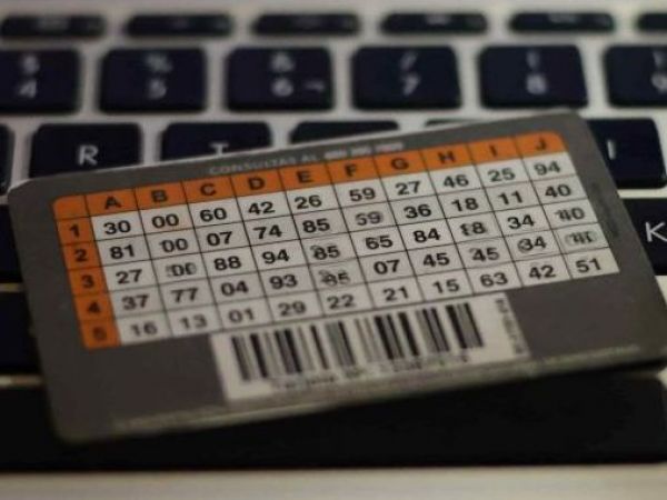 Tarjeta de coordenadas