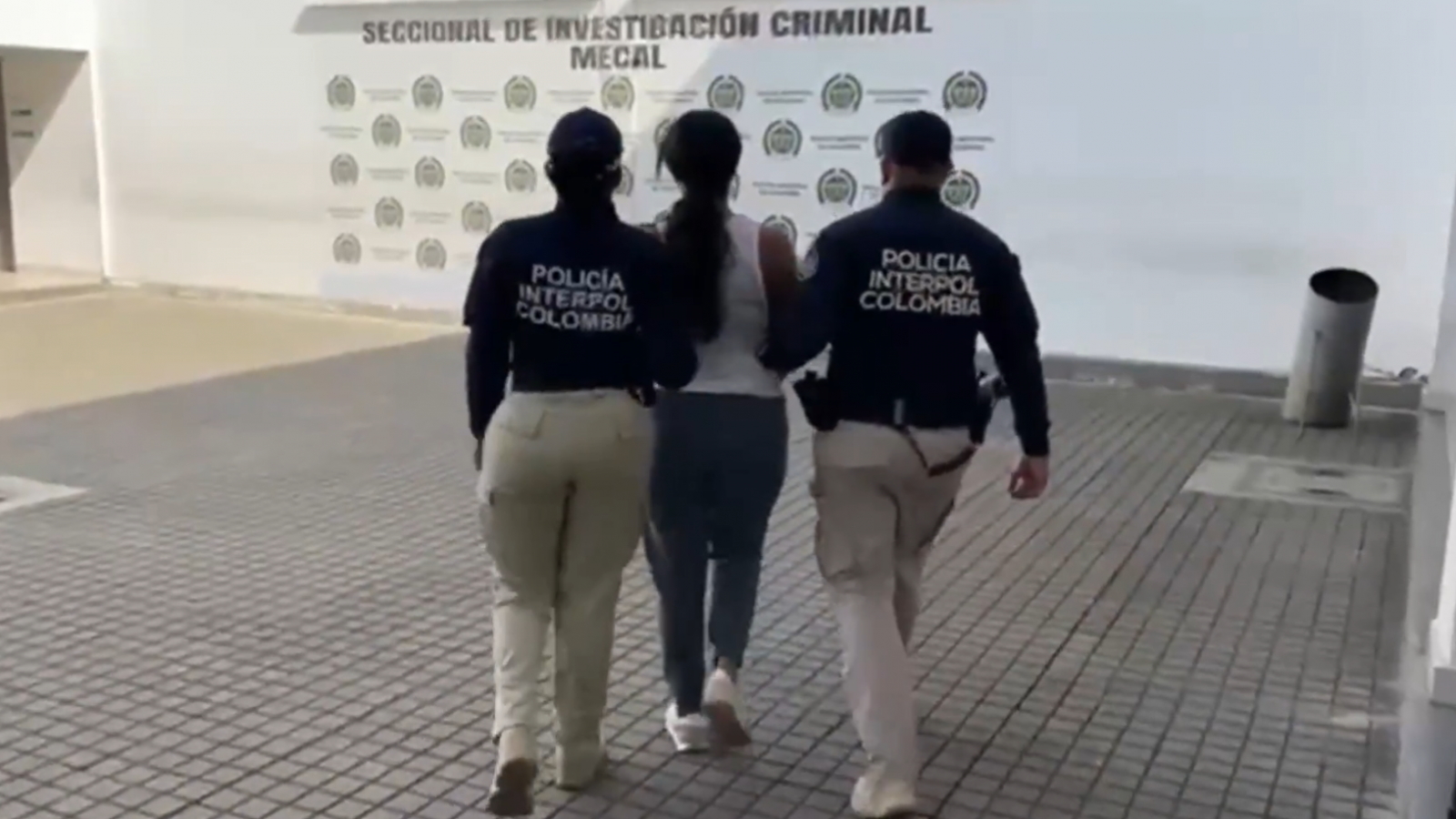 Detención de Angélica María Quiñónez Meza