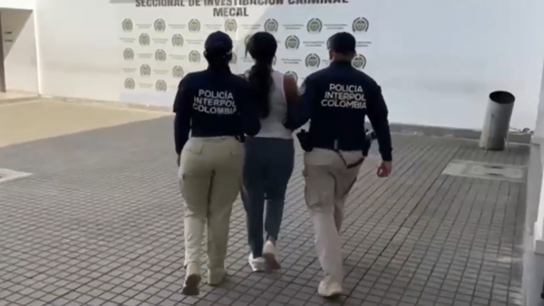 Detención de Angélica María Quiñónez Meza