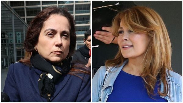 Leonarda Villalobos y Cathy Barriga