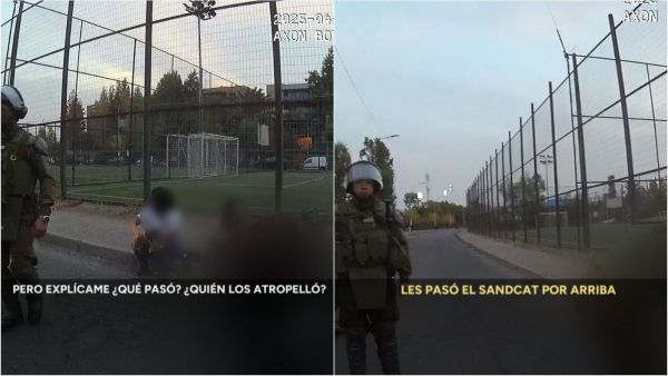 Videos de carabineros en tragedia del Estadio Monumental