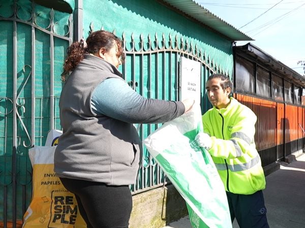 Talca refuerza su programa de reciclaje