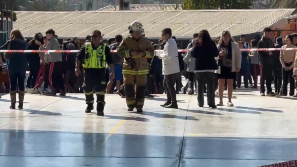 Colegio de Villa Alemana tras fuga de gas