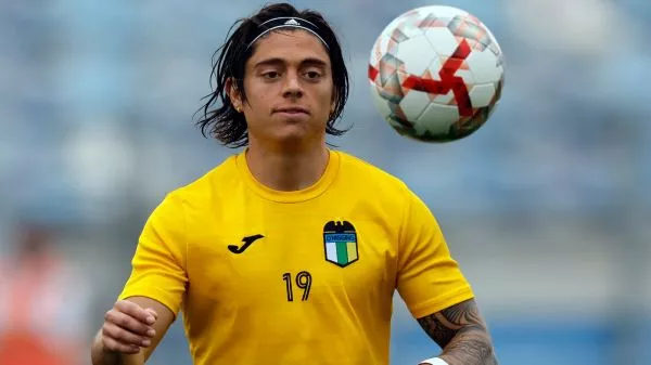 Joaquín Montecinos entrenando con O'Higgins