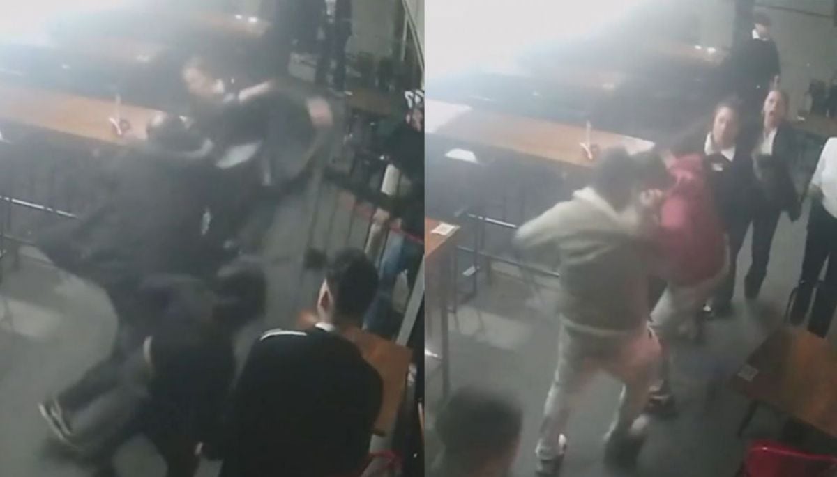 VIDEO: hombres borrachos se negaron a pagar la cuenta y golpearon a las garzonas en Argentina