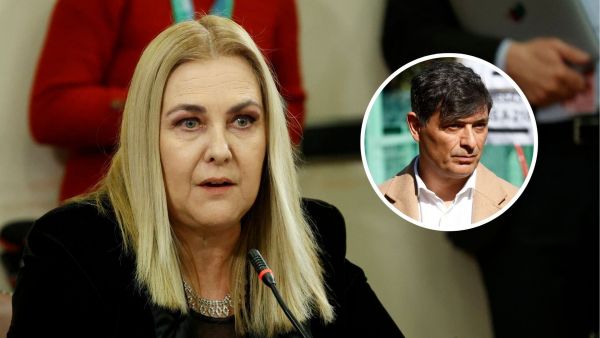 Pamela Jiles y Franco Parisi