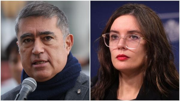 Camila Vallejo y Mario Desbordes