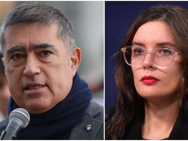 Camila Vallejo y Mario Desbordes