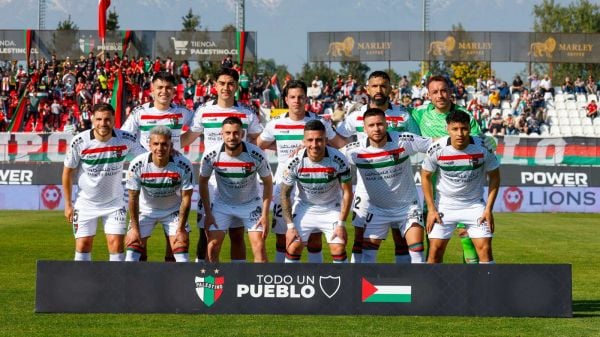 Formación de Palestino ante Deportes Iquique