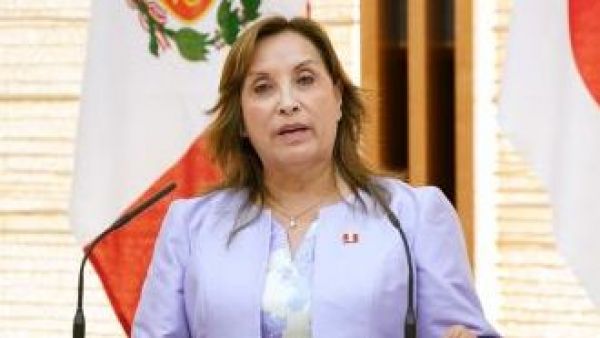 Dina Boluarte, presidenta del Perú