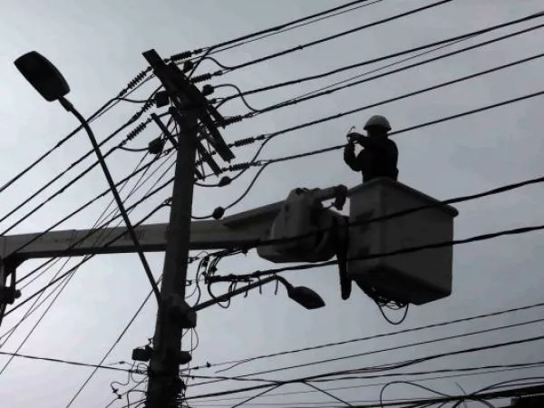 Trabajos por corte de luz