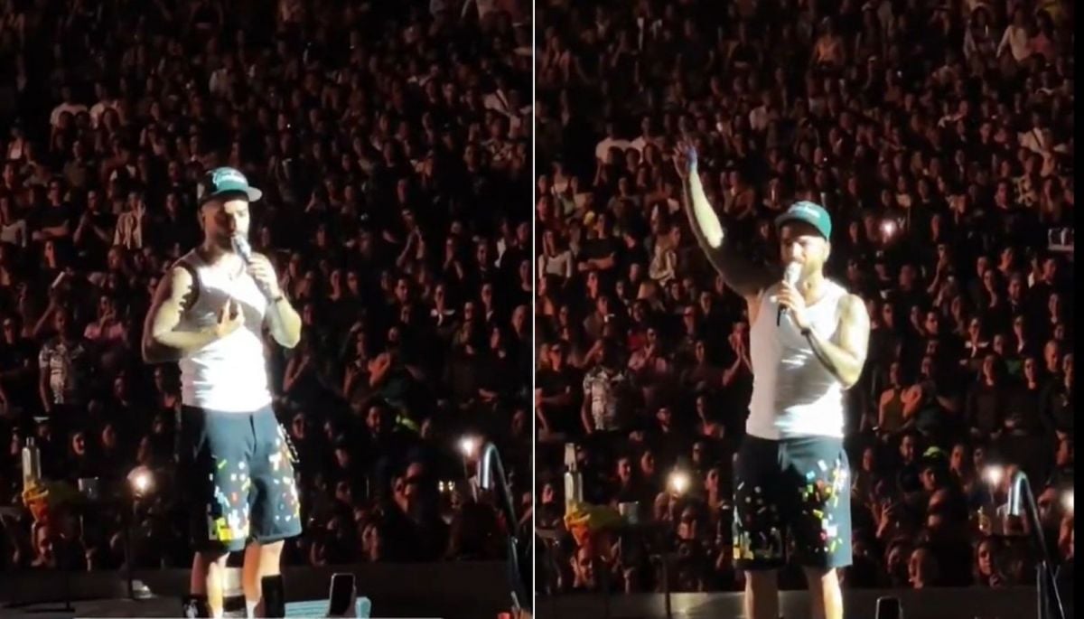 Maluma paró concierto y enfrentó a fan que llevó a su bebé: 