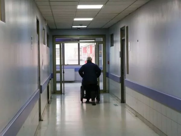 Pasillo de hospital