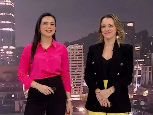 Valentina Reyes y Carla Zunino en 24 Horas Tu Mañana.