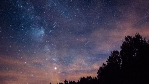 Lluvia de estrellas perseidas