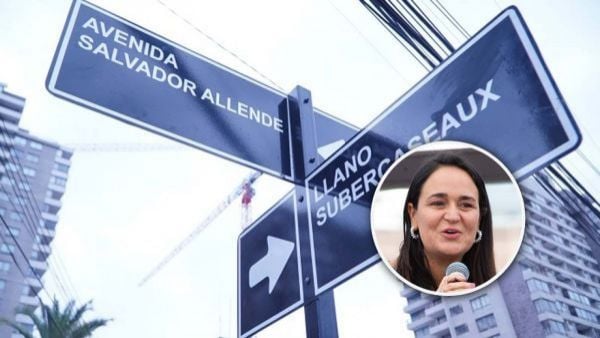 Avenida Salvador Allende y Carol Bown