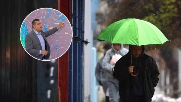 Iván Torres confirmó lluvias en Santiago