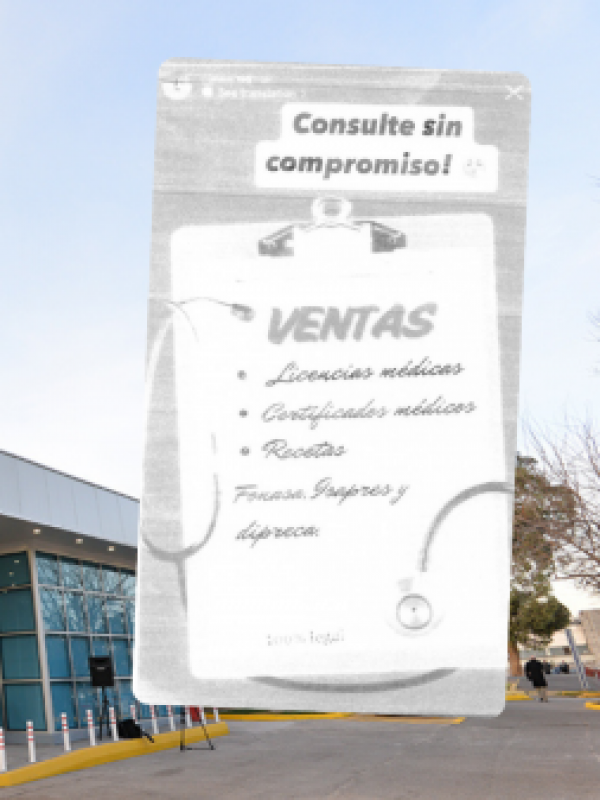 La TENS del Hospital de la FACh que ofrecía licencias y recetas médicas