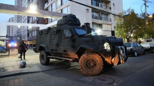 PDI y Carabineros en allanamiento