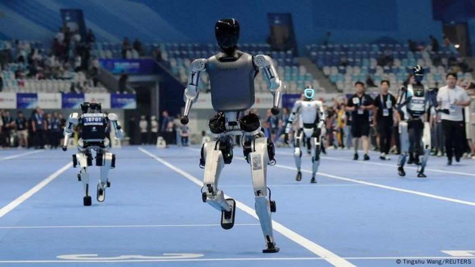 "Juegos olímpicos" de robots humanoides en China