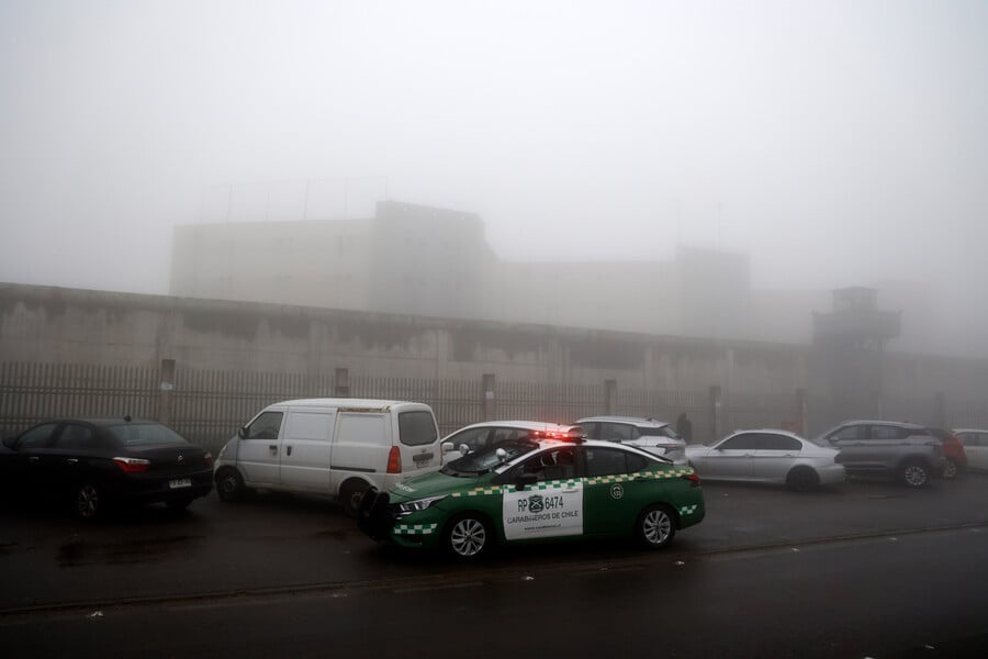 Niebla en Complejo Penitenciario de Valparaíso.