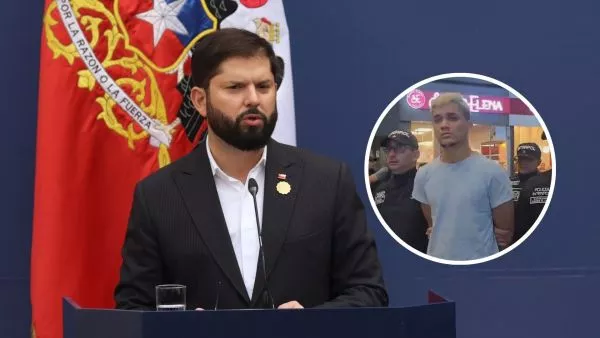 Presidente Boric y Alberto Carlos Mejía