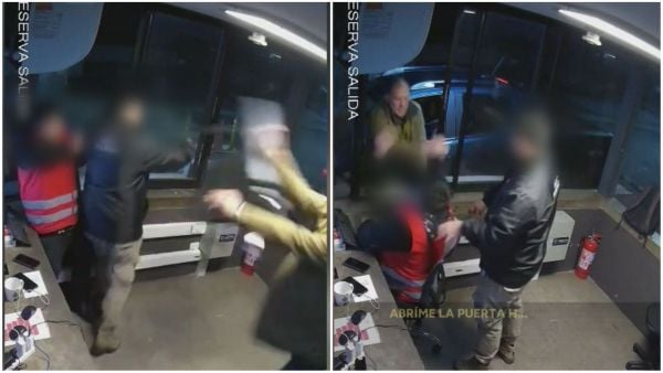 Hombre agrede a conserjes de condominio en Colina