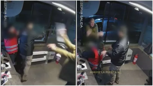 Hombre agrede a conserjes de condominio en Colina
