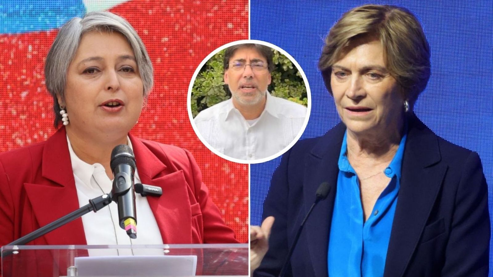Jeannette Jara y Evelyn Matthei