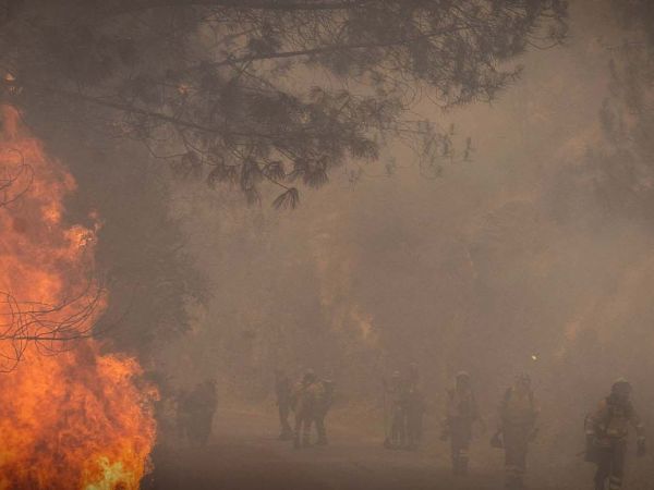 Incendios forestales en Europa.