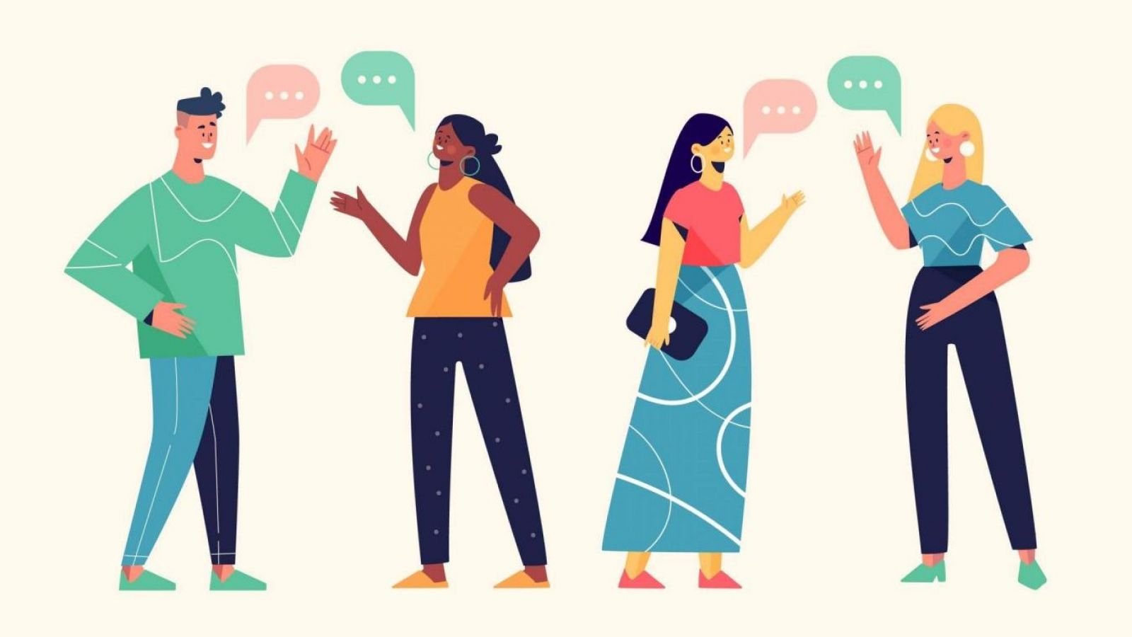 People speaking