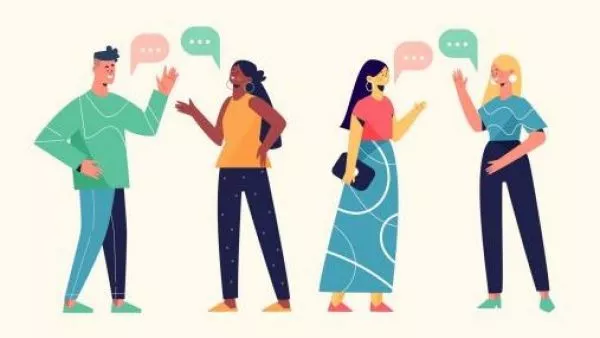People speaking